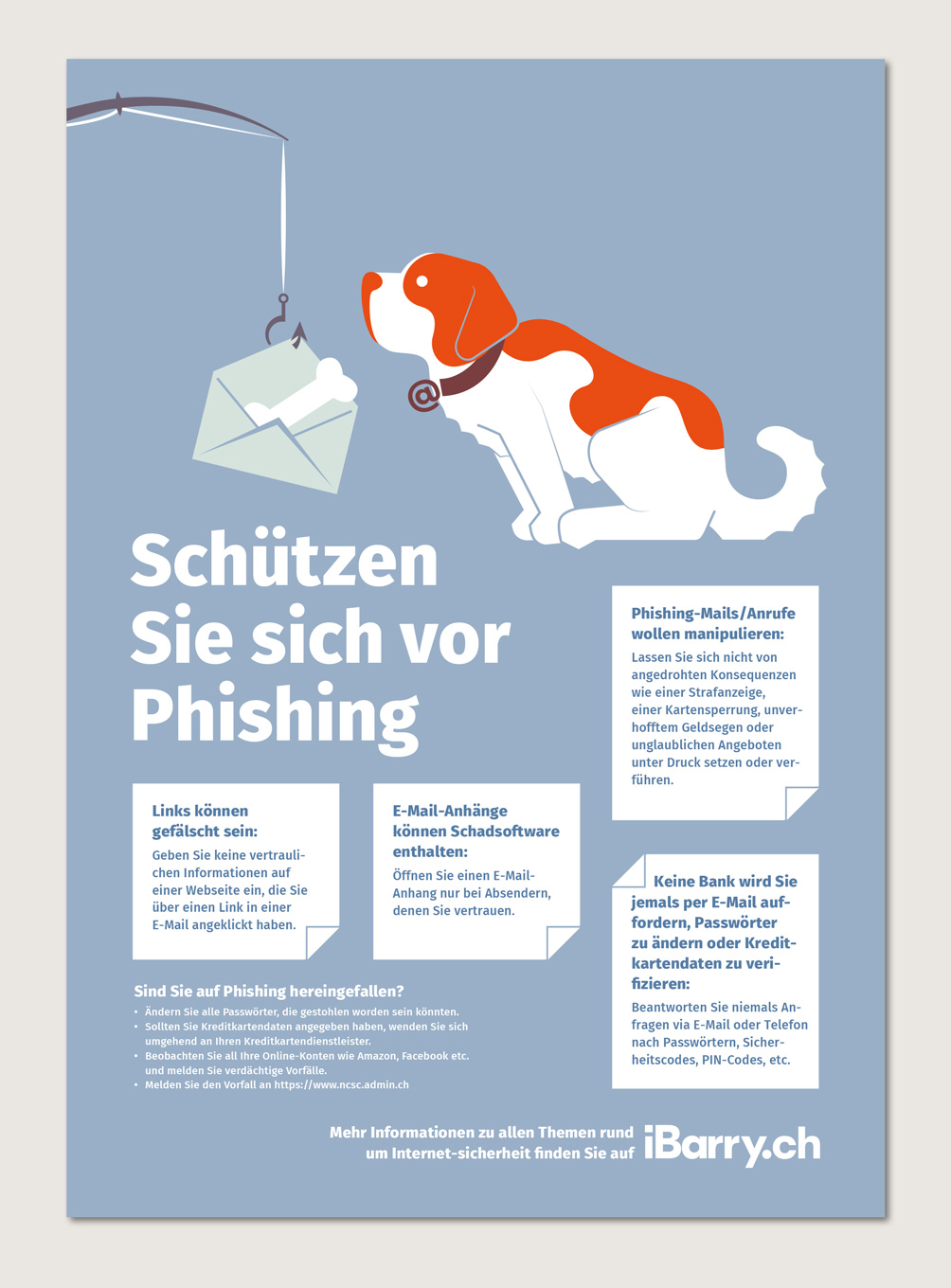 iBarry: Schützen Sie sich vor Phishing.